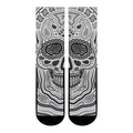 Sinister Skull Crew Socks
