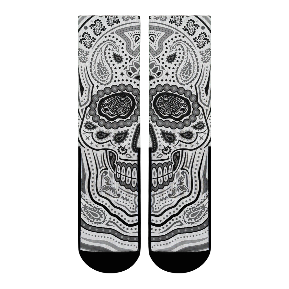 Sinister Skull Crew Socks