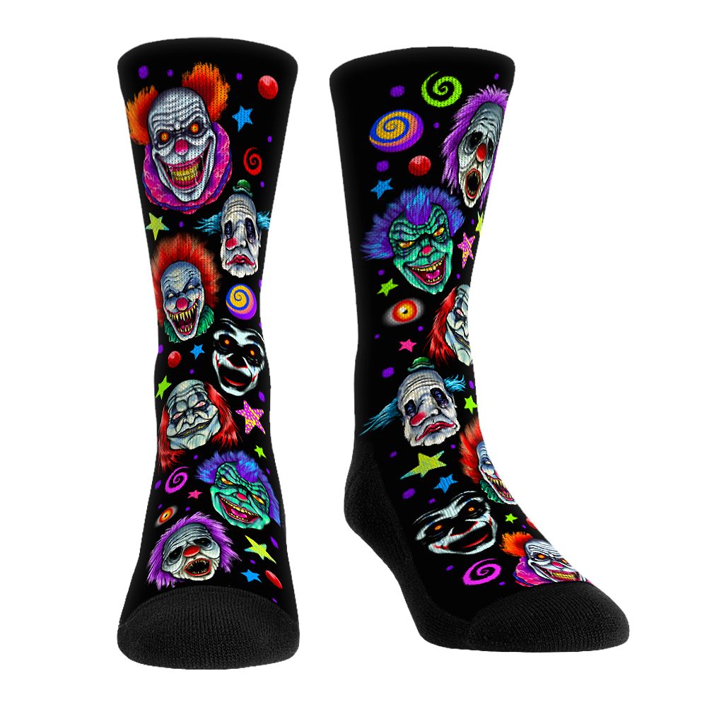 Creepy Clowns Crew Socks