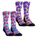 Happy / Sad Octopus - 2-Pack Crew Socks
