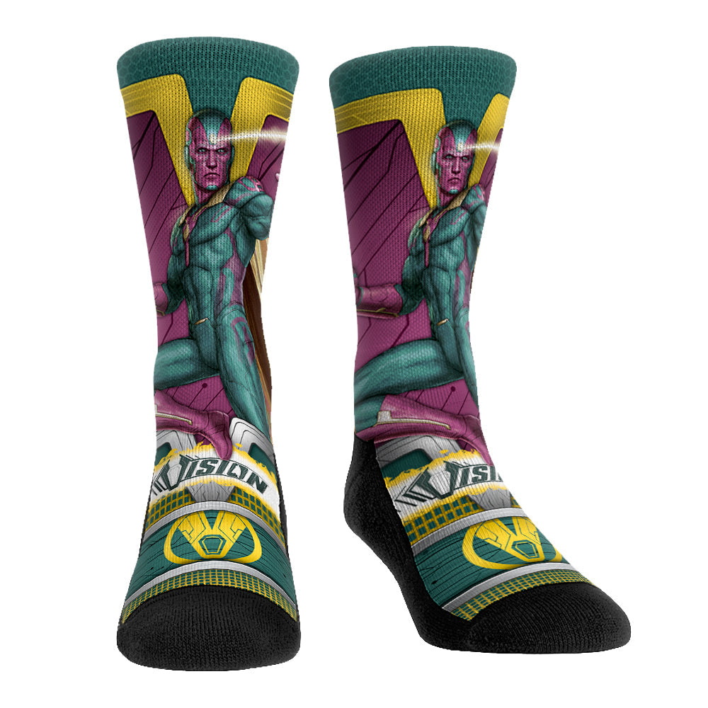 Vision - Hero Pose Crew Socks