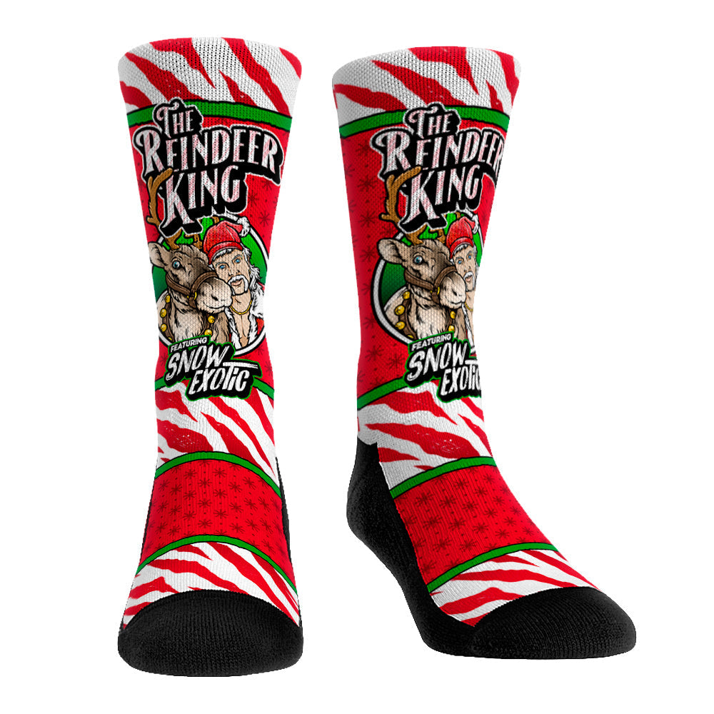 The Reindeer King Crew Socks