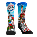 Greetings from the North Pole Crew Socks