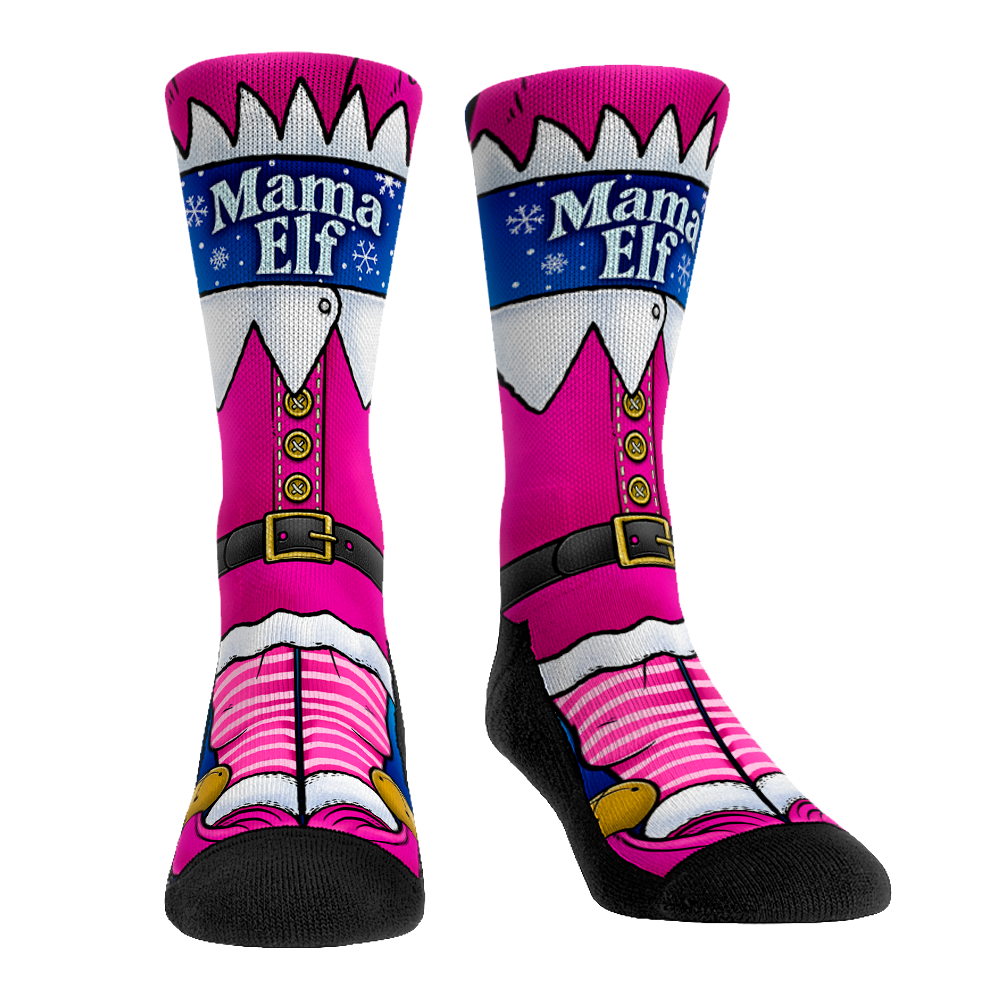 Mama Elf Crew Socks
