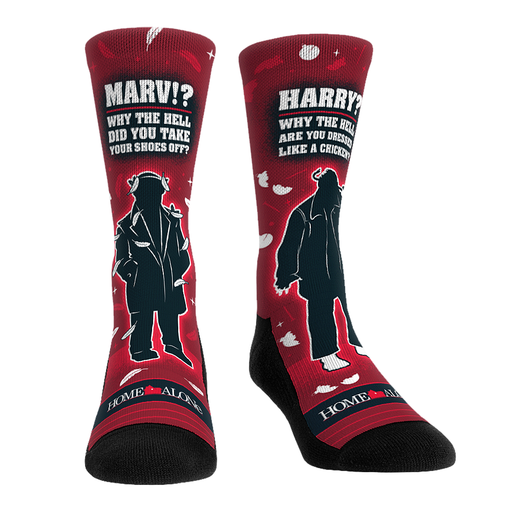 Home Alone - Marv & Harry Crew Socks