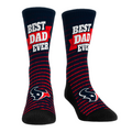 Houston Texans - Best Dad Ever Crew Socks