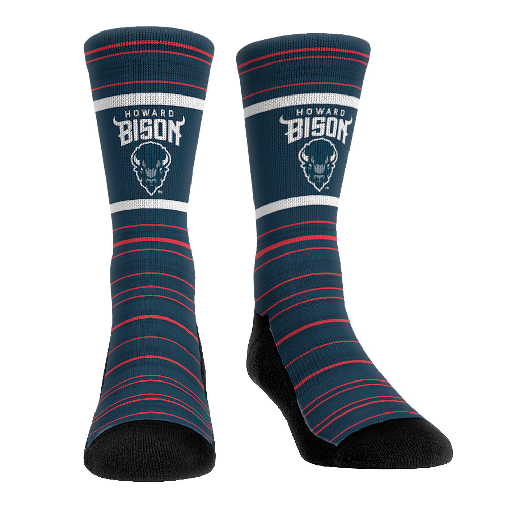 Howard Bison - Classic Lines Crew Socks