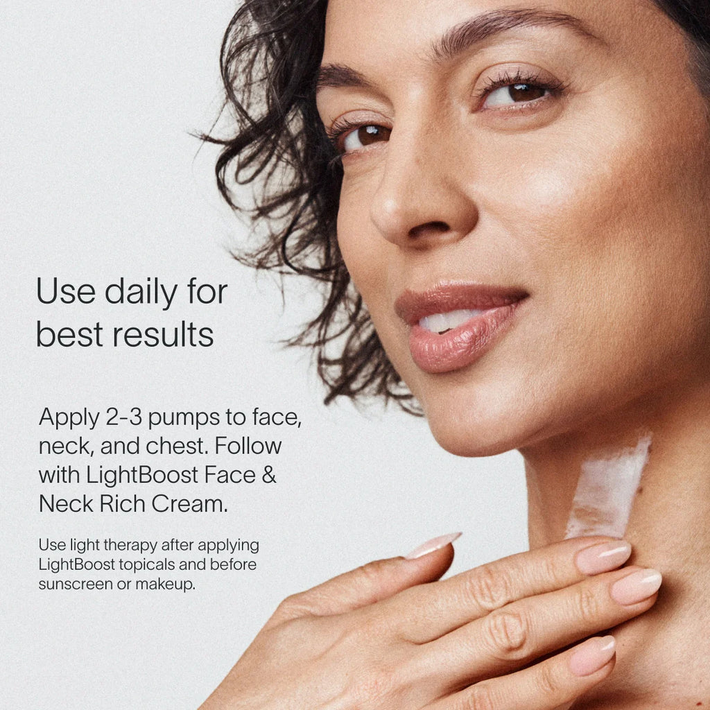 Light Therapy Boosting Face & Neck Serum