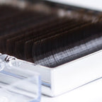 Brown Eyelash Extensions - 20 Lines