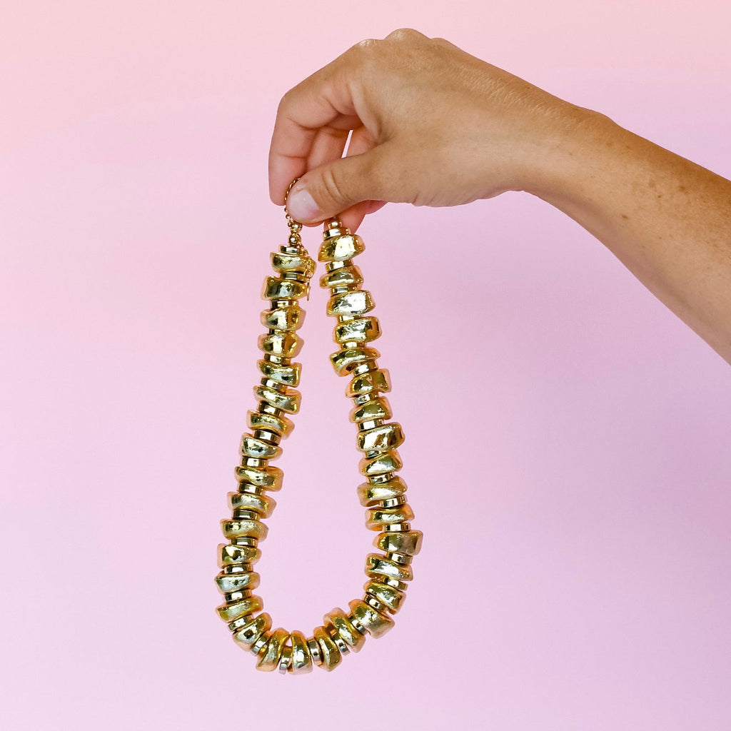 WONDERWALL ‘L’Accessoire’ Liquid Gold Necklace