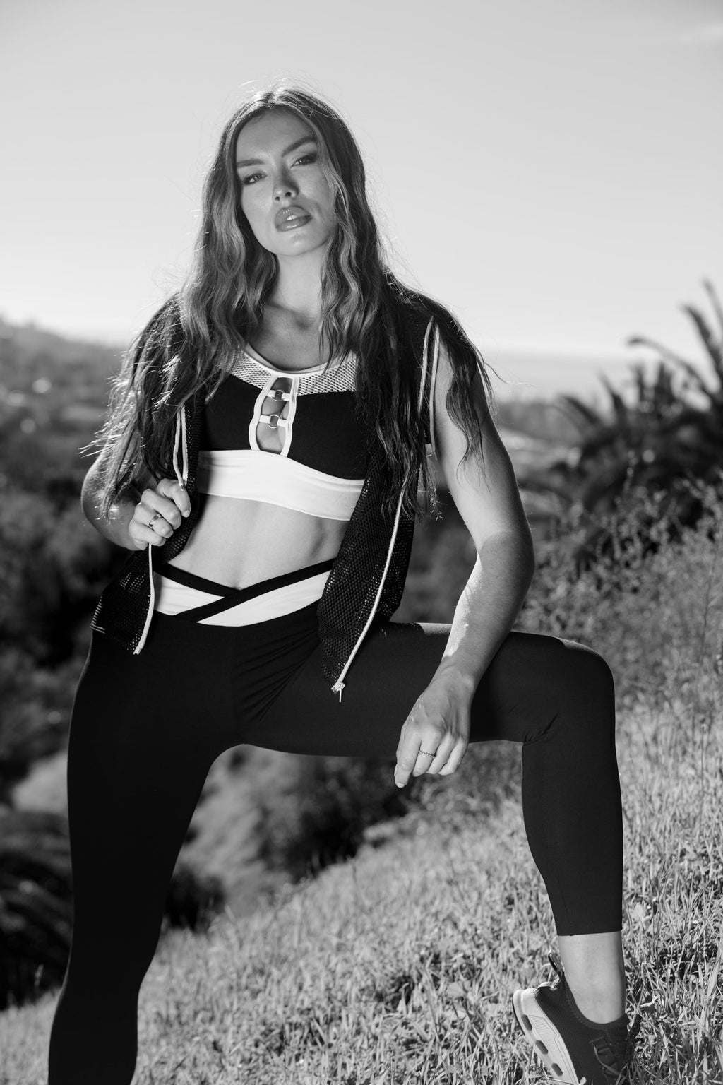 Monte Carlo Bra | Black w/ White Details
