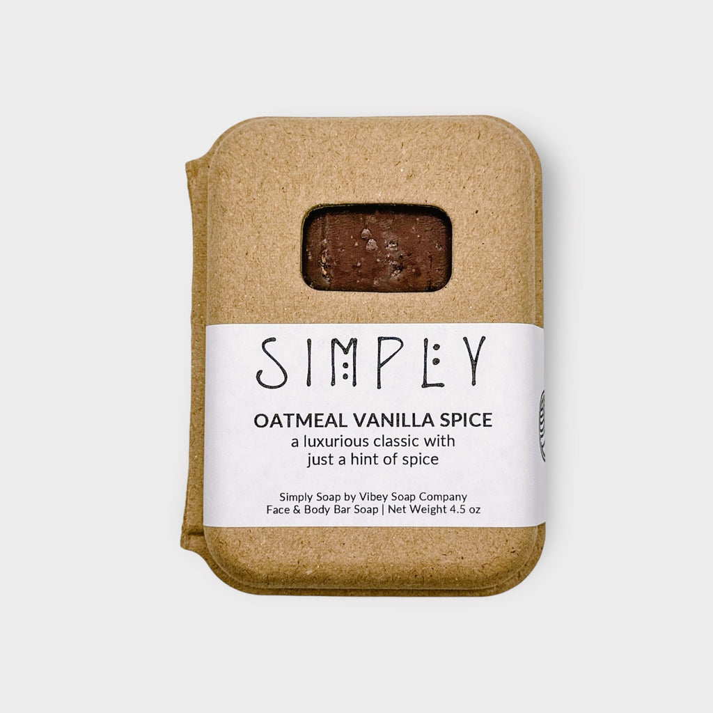 Bar Soap | Plant Based | Oatmeal Vanilla Spice