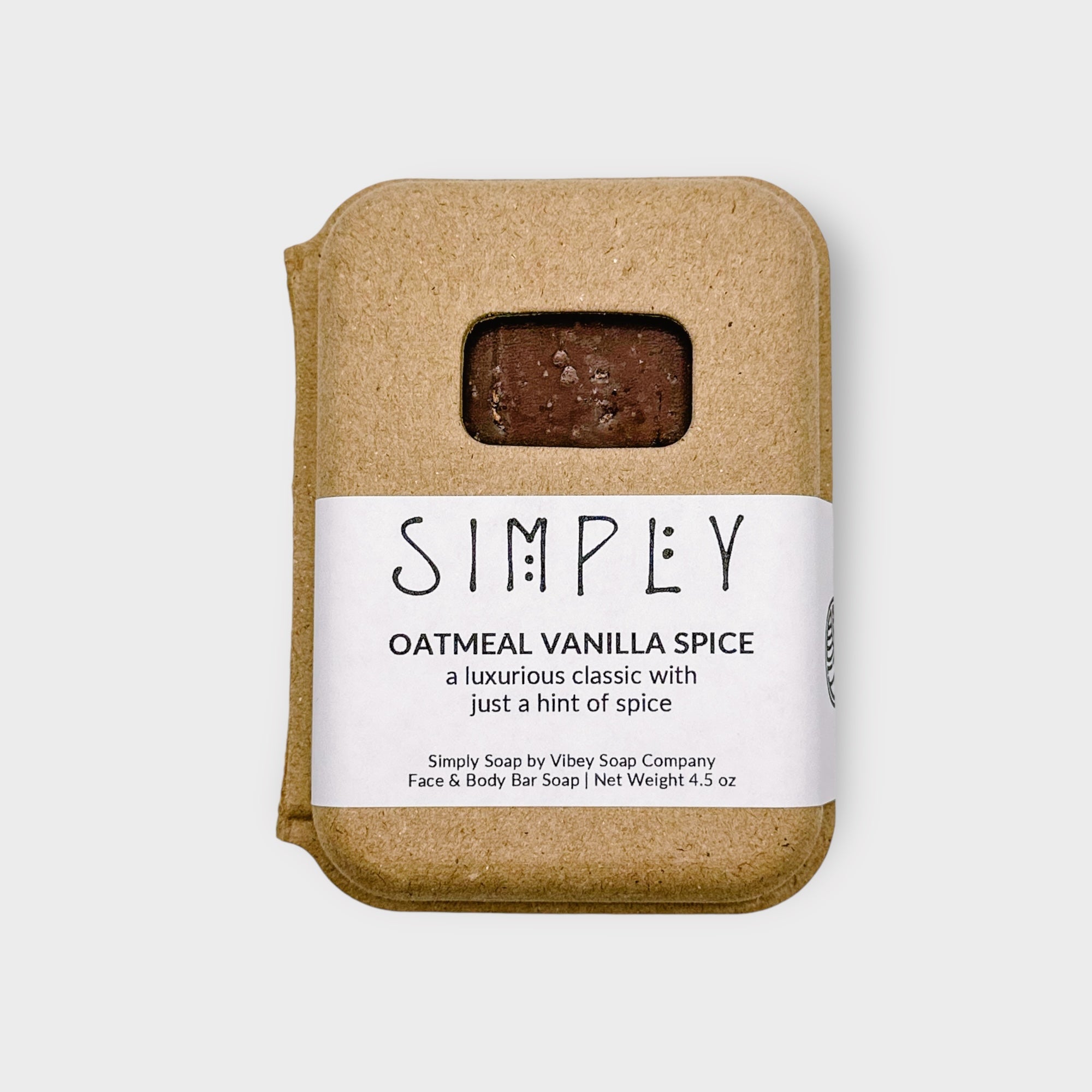 Bar Soap | Plant Based | Oatmeal Vanilla Spice
