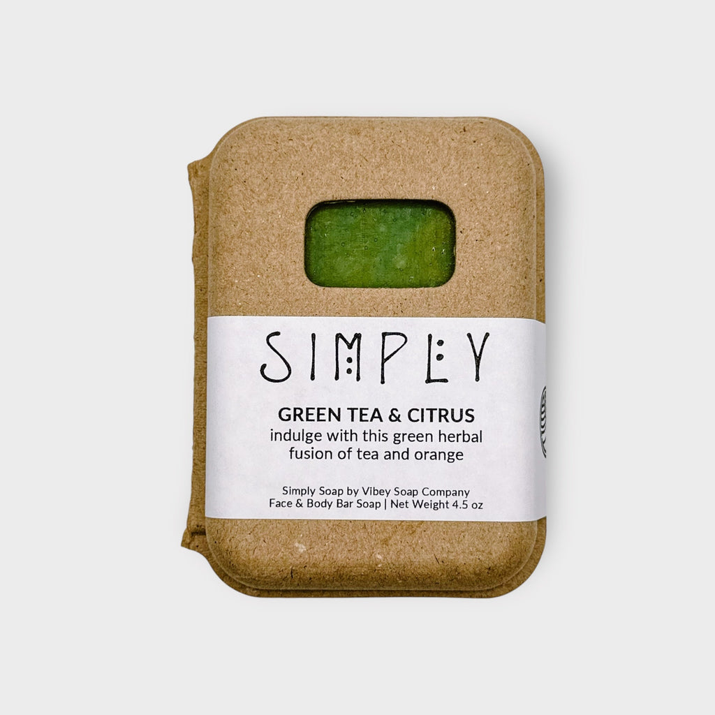 Bar Soap | Plant Based | Green Tea + Citrus