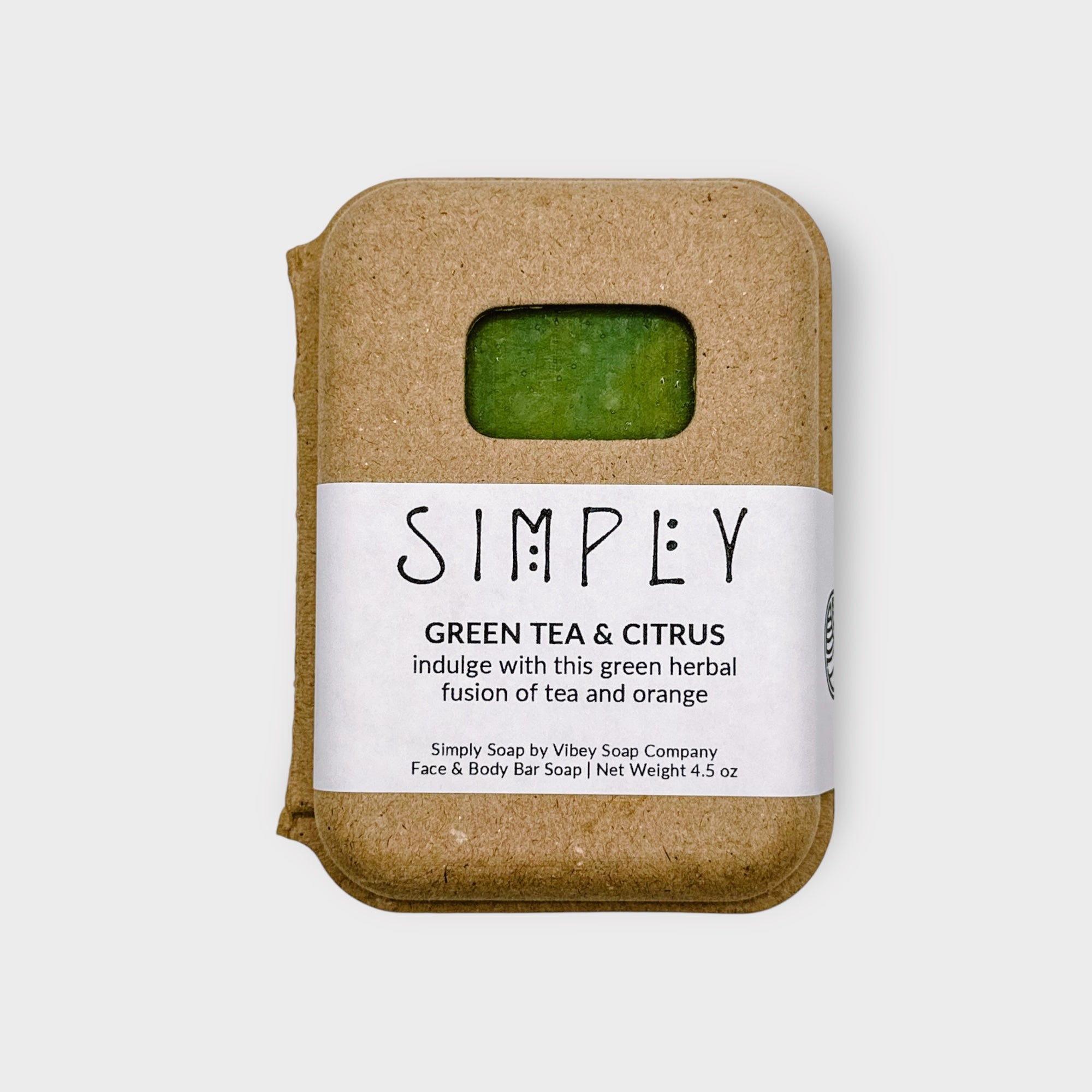 Bar Soap | Plant Based | Green Tea + Citrus