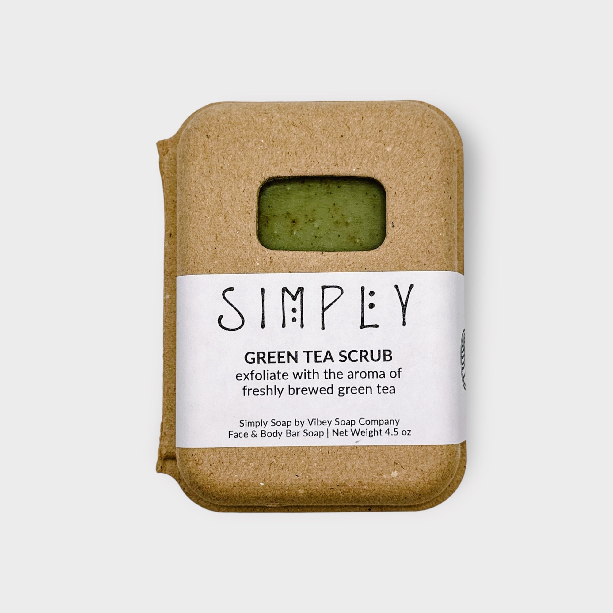 Bar Soap | Plant Based | Green Tea Scrub