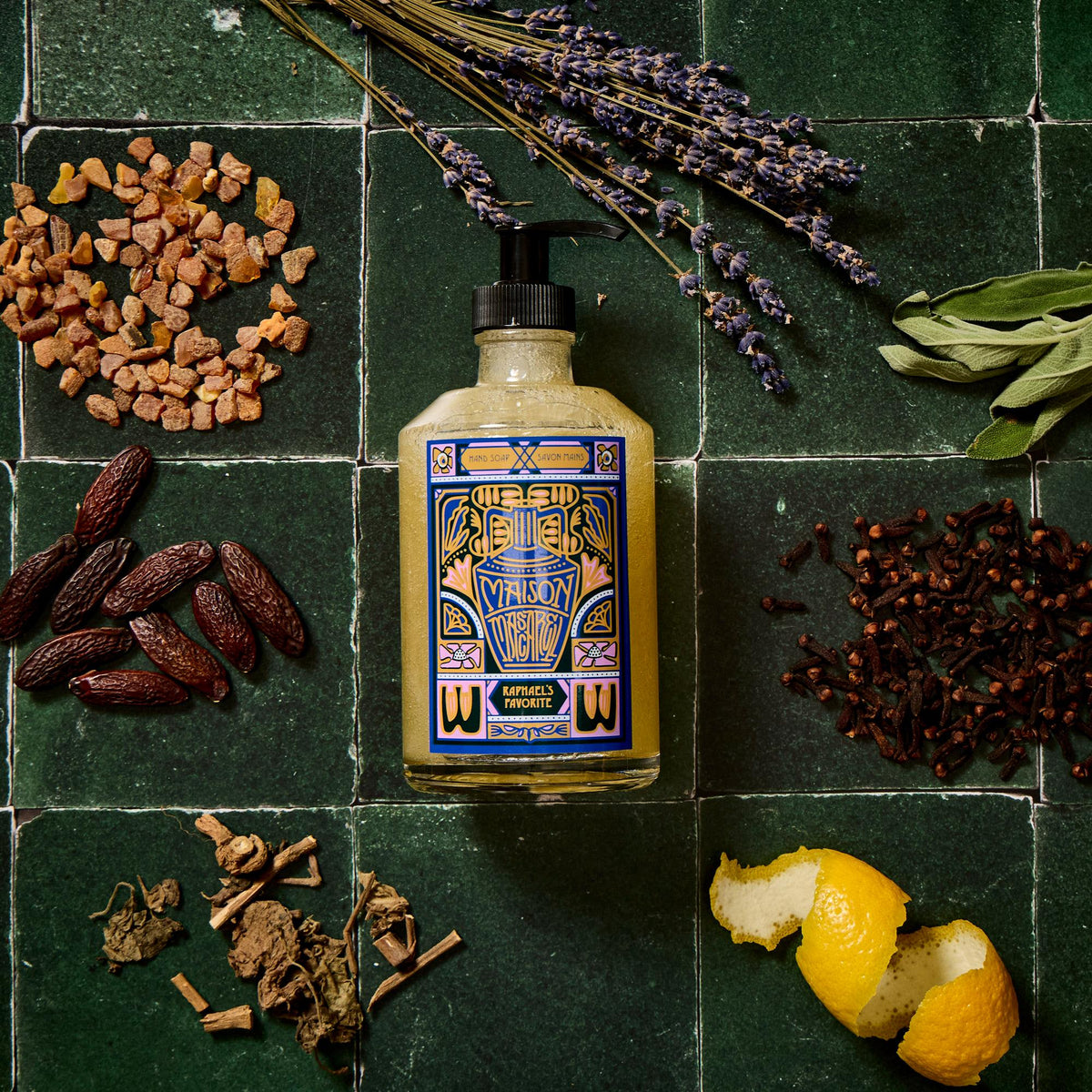 MAISON MASCARELL Luxury Eco-Friendly Hand Soap | Raphael's Favorite Hand Soap Starter Kit