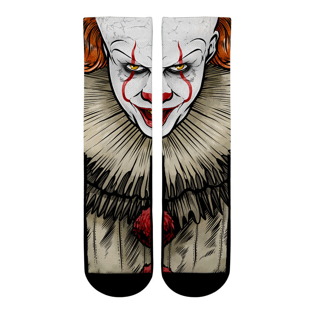 IT - Pennywise Split Face Crew Socks