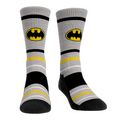 DC Comics Batman - Classic Stripes (Iconic Logo) Crew Socks
