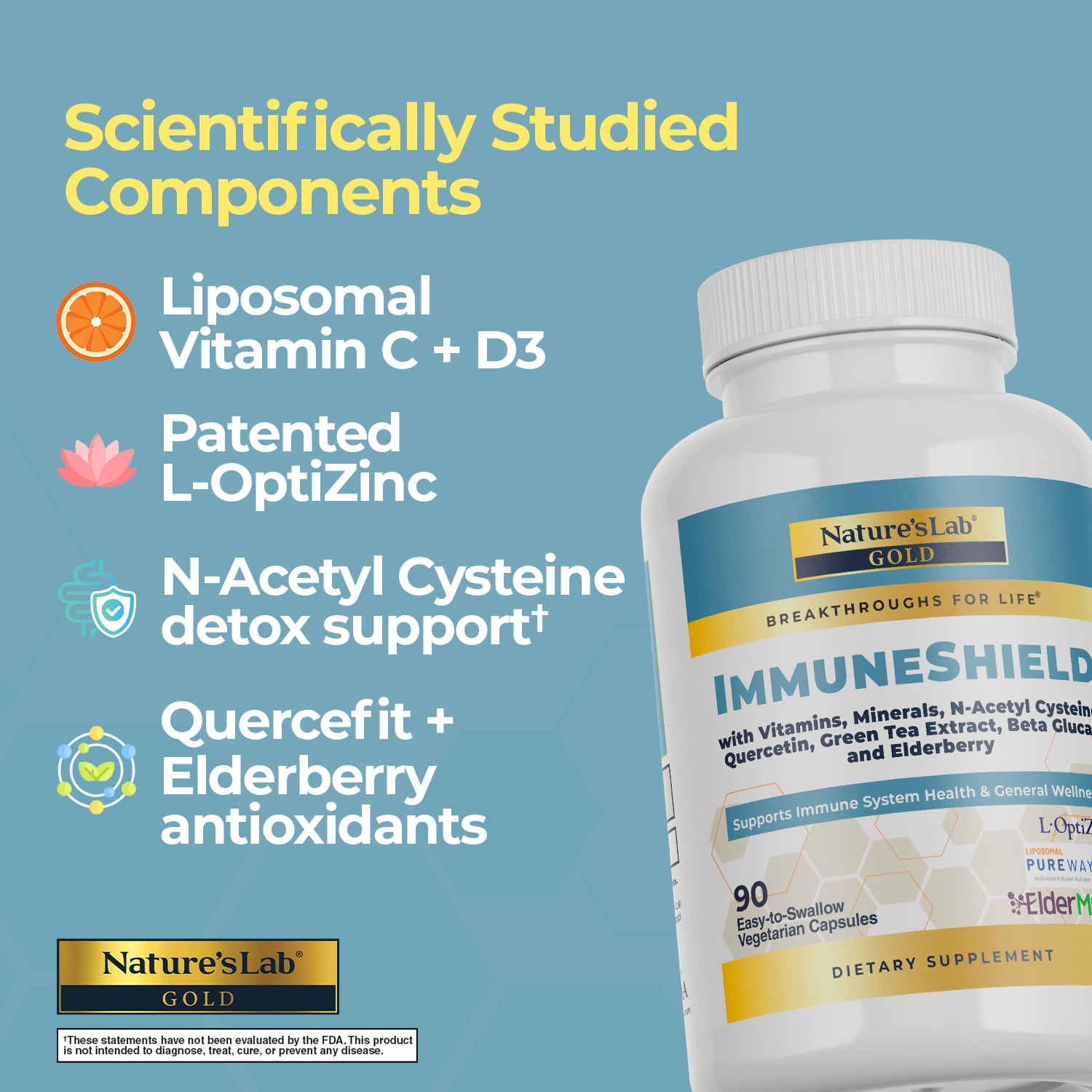 Gold ImmuneShield - 90 Capsules