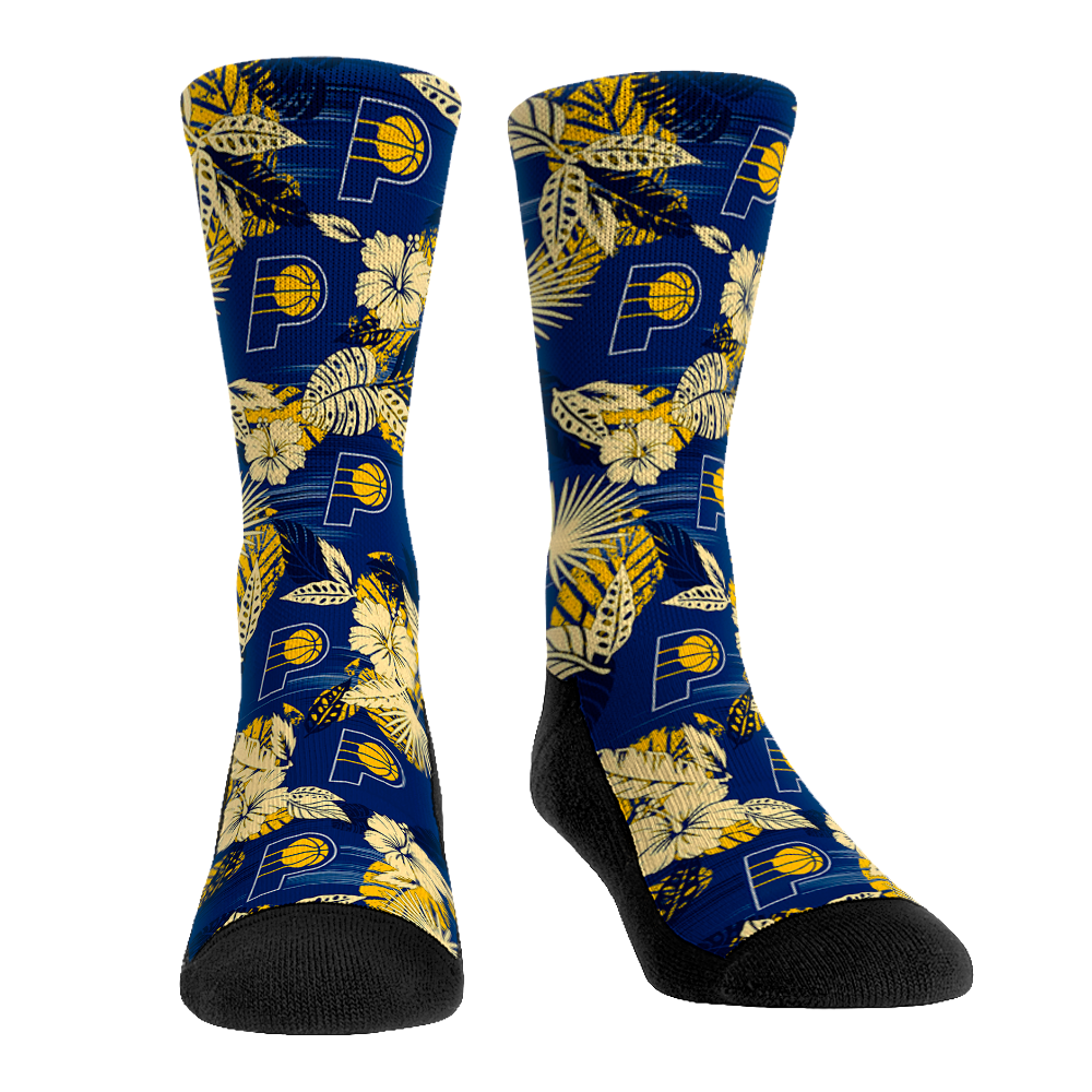 Indiana Pacers - Floral Crew Socks