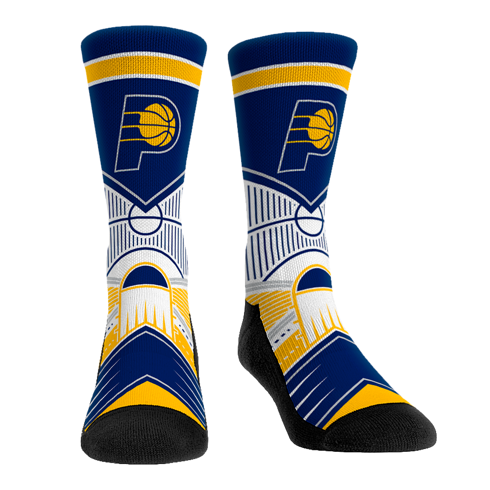 Indiana Pacers - Full Court Press Crew Socks
