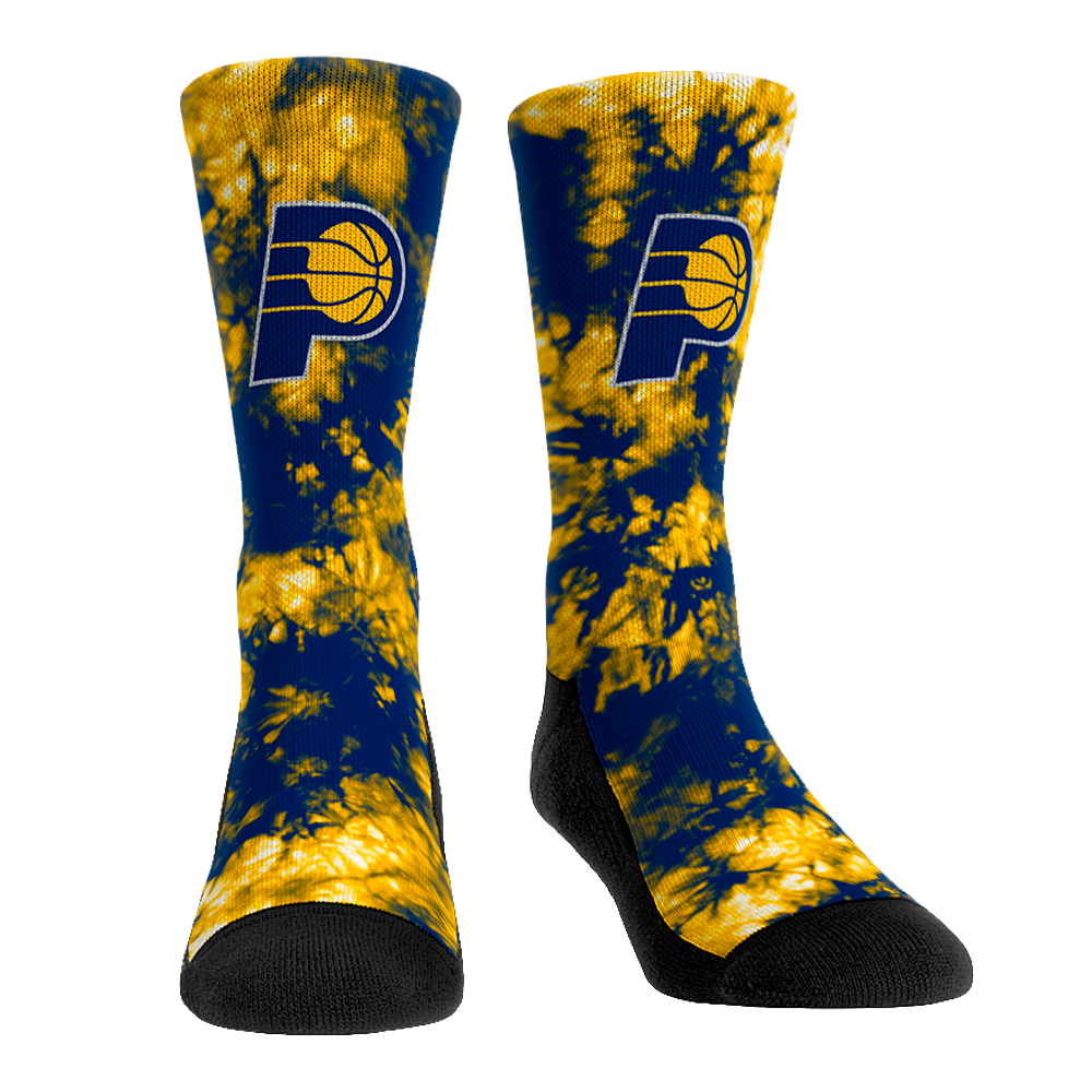 Indiana Pacers - Team Tie Dye Crew Socks
