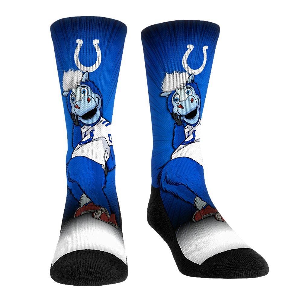 Indianapolis Colts - Mascot Pump Up! Crew Socks
