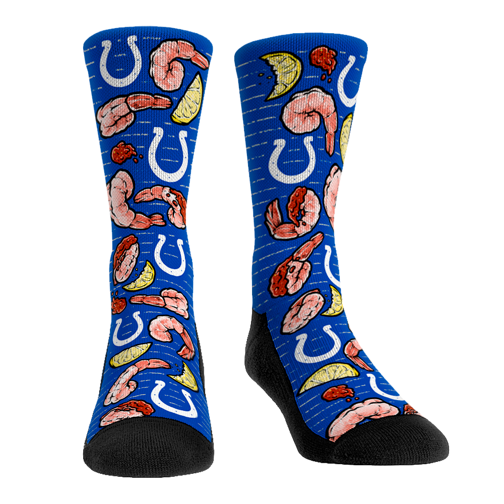 Indianapolis Colts - Shrimp Cocktail Crew Socks