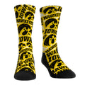 Iowa Hawkeyes - Logo Sketch Crew Socks
