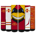 Iowa State Cyclones - Super Fan Crew Socks 5-Pack