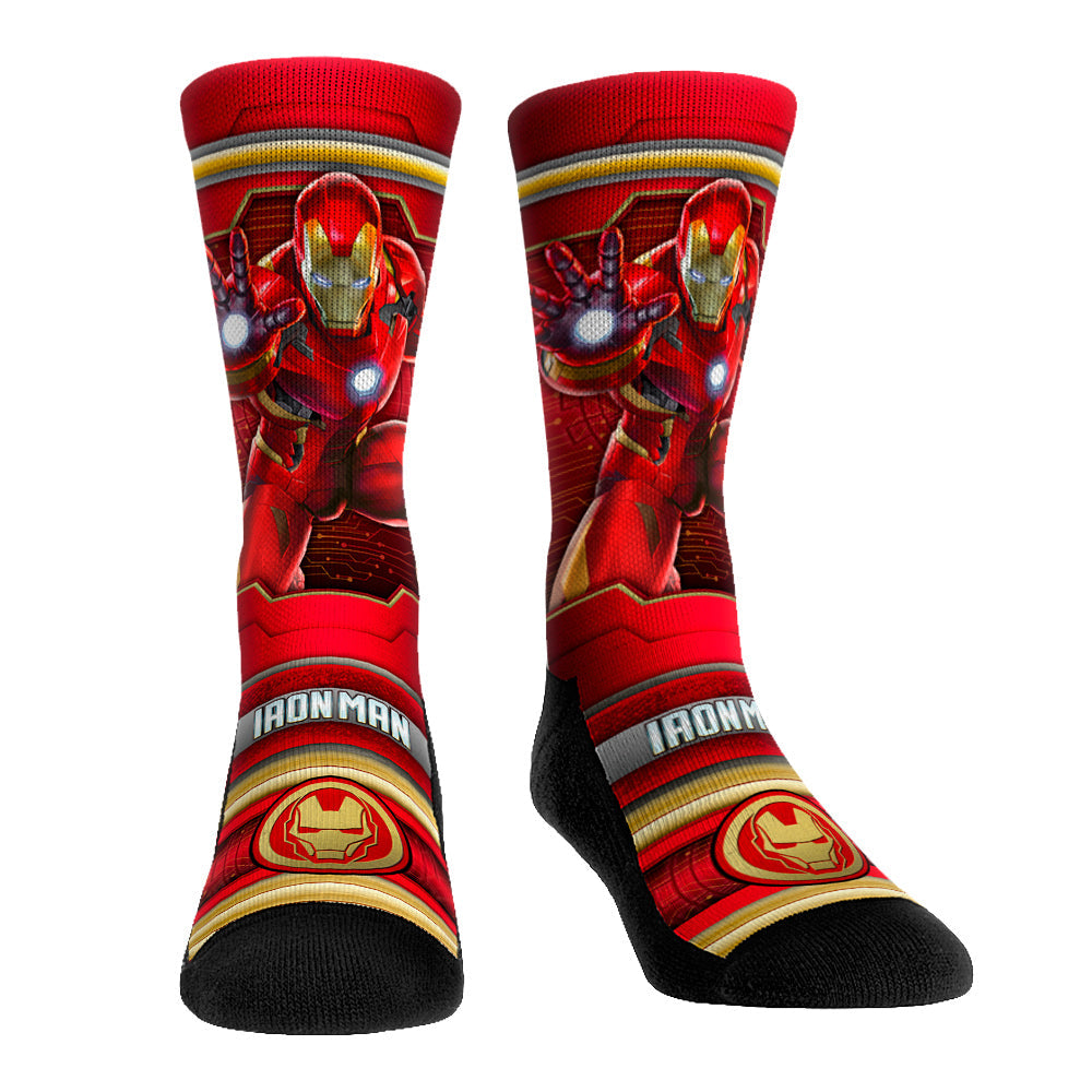 Iron Man - Hero Pose Crew Socks