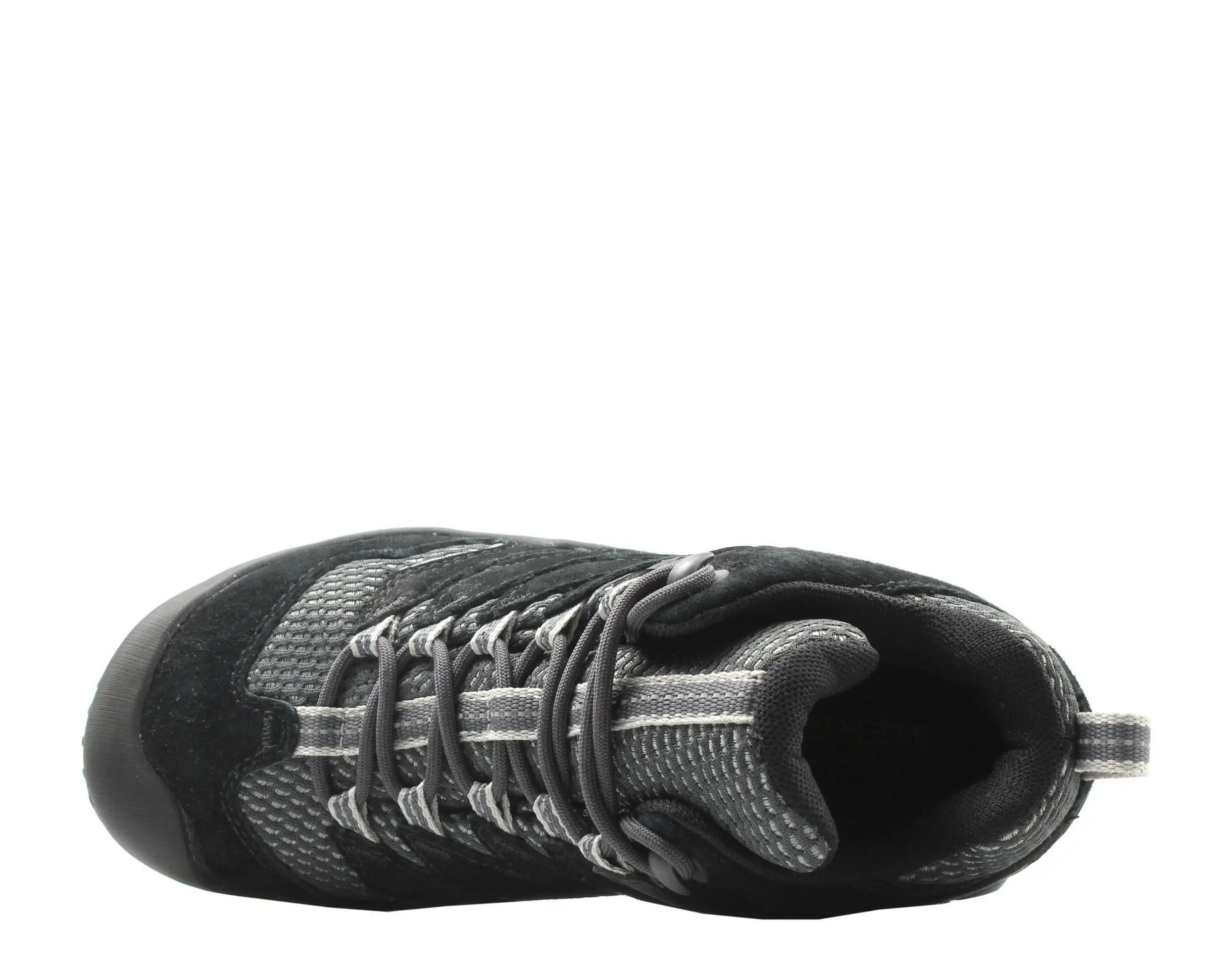Merrell Cham 7 Limit Mid Waterproof Women Hiking Boots Black/Grey