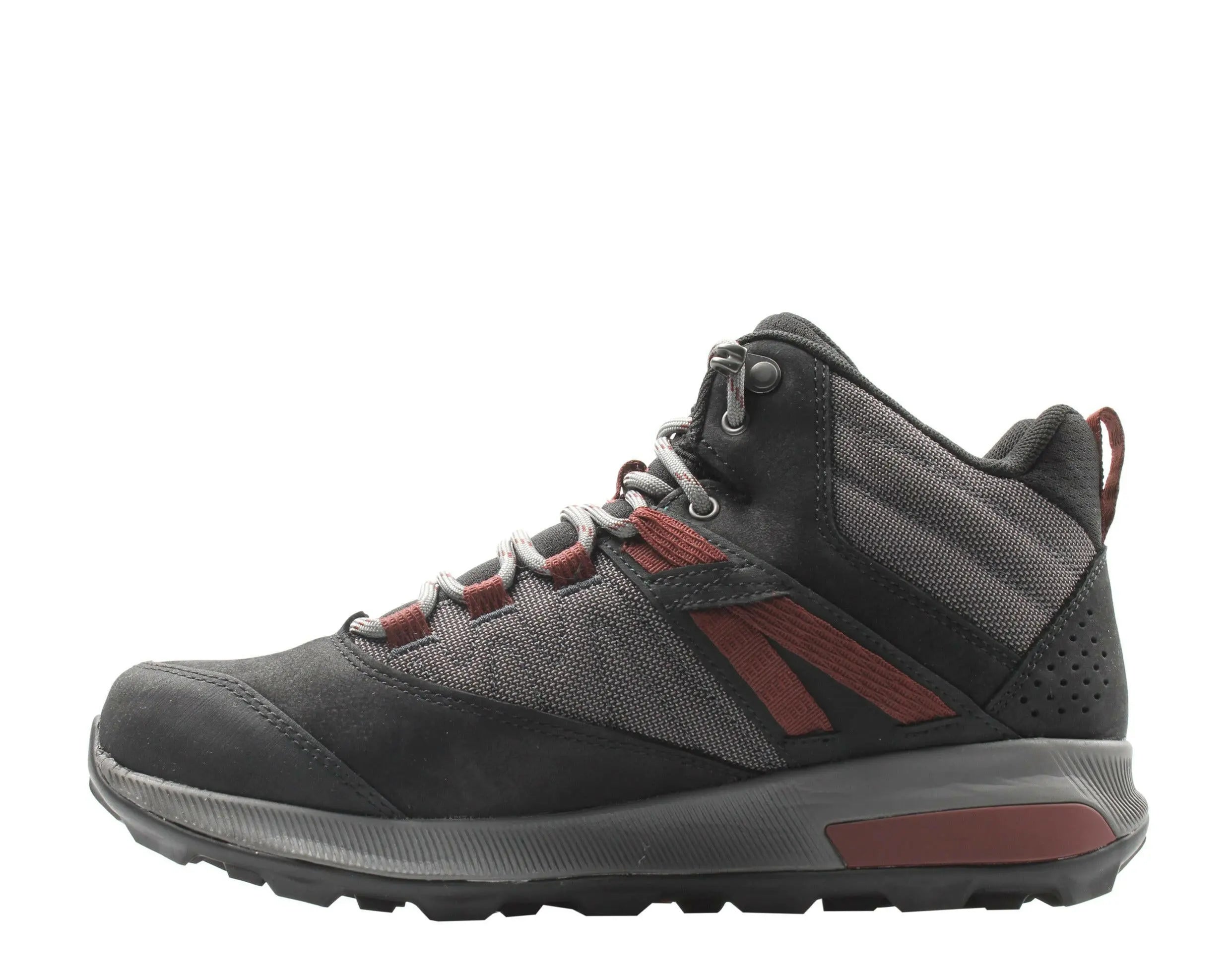 Merrell Zion Mid Waterproof Men Hiking Boots Black