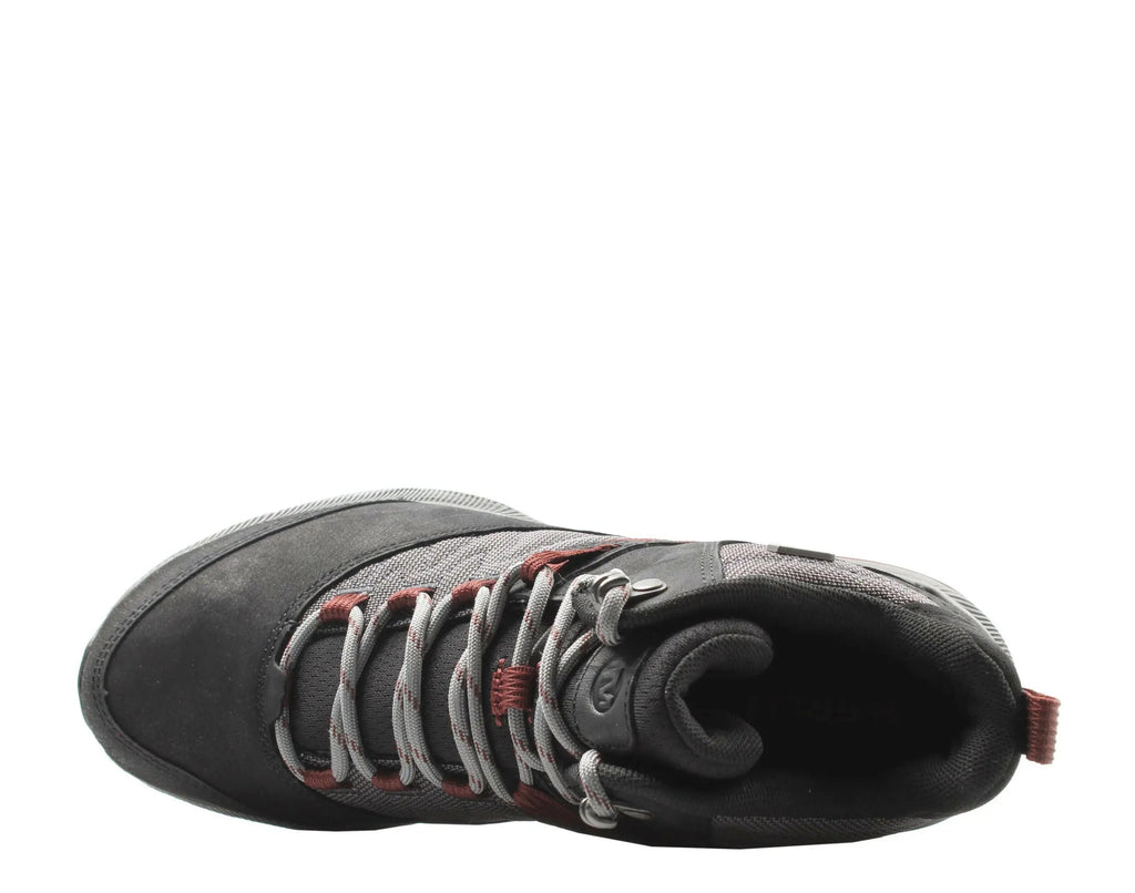Merrell Zion Mid Waterproof Men Hiking Boots Black