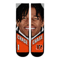 Ja'Marr Chase - Cincinnati Bengals - Game Face Crew Socks