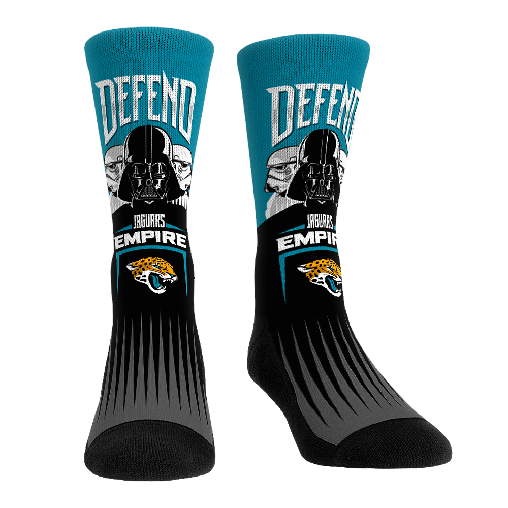 Jacksonville Jaguars - Star Wars - Defend the Empire Crew Socks