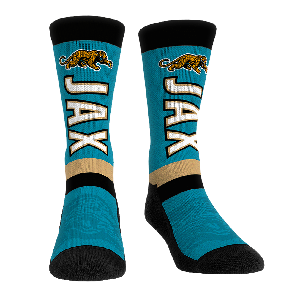 Jacksonville Jaguars - Prowler (Throwback) Crew Socks