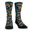 Jacksonville Jaguars - Logo Sketch (Black) Crew Socks