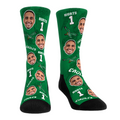 Jalen Hurts - Philadelphia Eagles - Throwback Football Guy Crew Socks
