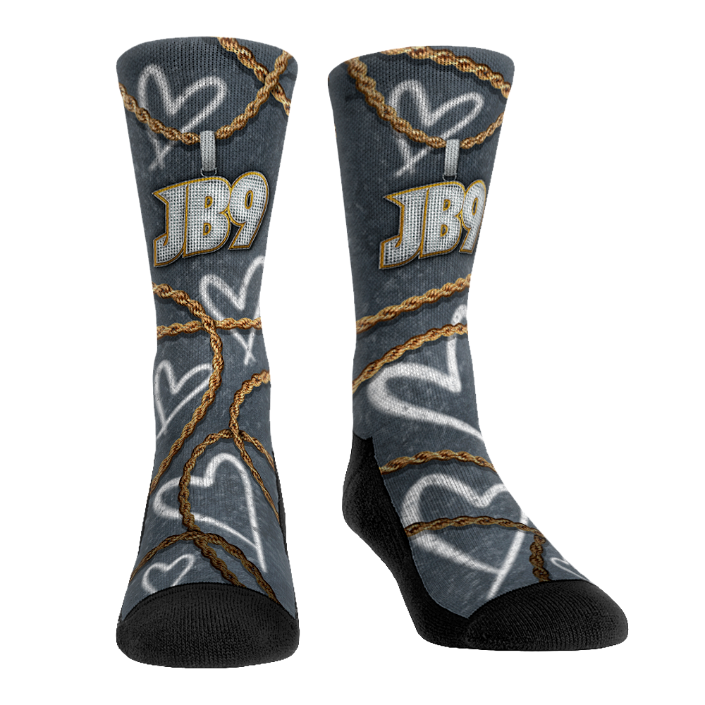 Joe Burrow - Iced Out JB9 Chain Crew Socks