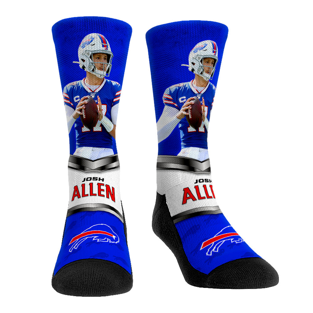 Josh Allen - Buffalo Bills - Highlight Crew Socks
