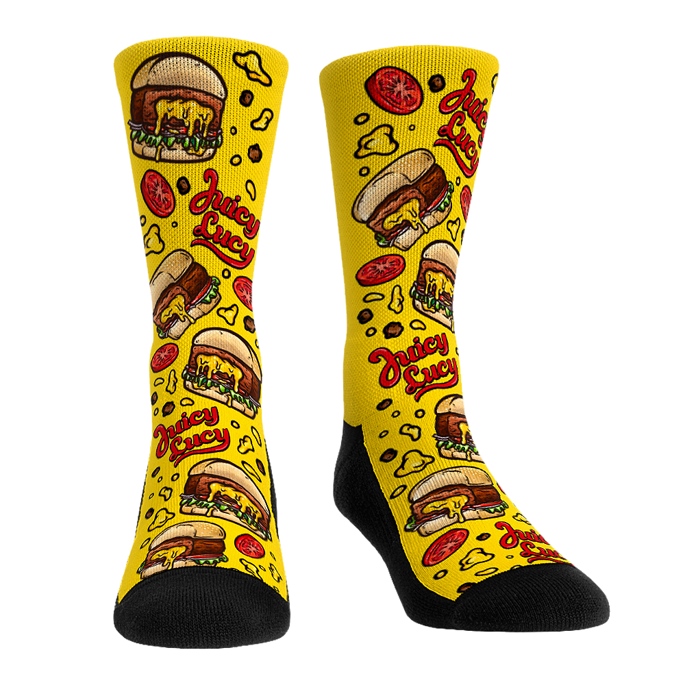 Juicy Lucy - All-Over Crew Socks