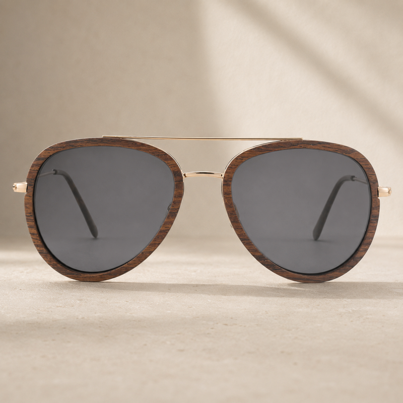 Julian - Wooden Sunglasses