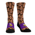 Justin Jefferson - Minnesota Vikings - Face Repeat Crew Socks