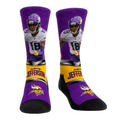 Justin Jefferson - Minnesota Vikings - Highlight Crew Socks