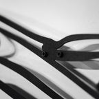 WONDERWALL 'L’Atelier Fun Collection' Classic Porsche 911 Wall Art – Retro Steel Silhouette with Spinning Wheels-KAFMEKA038