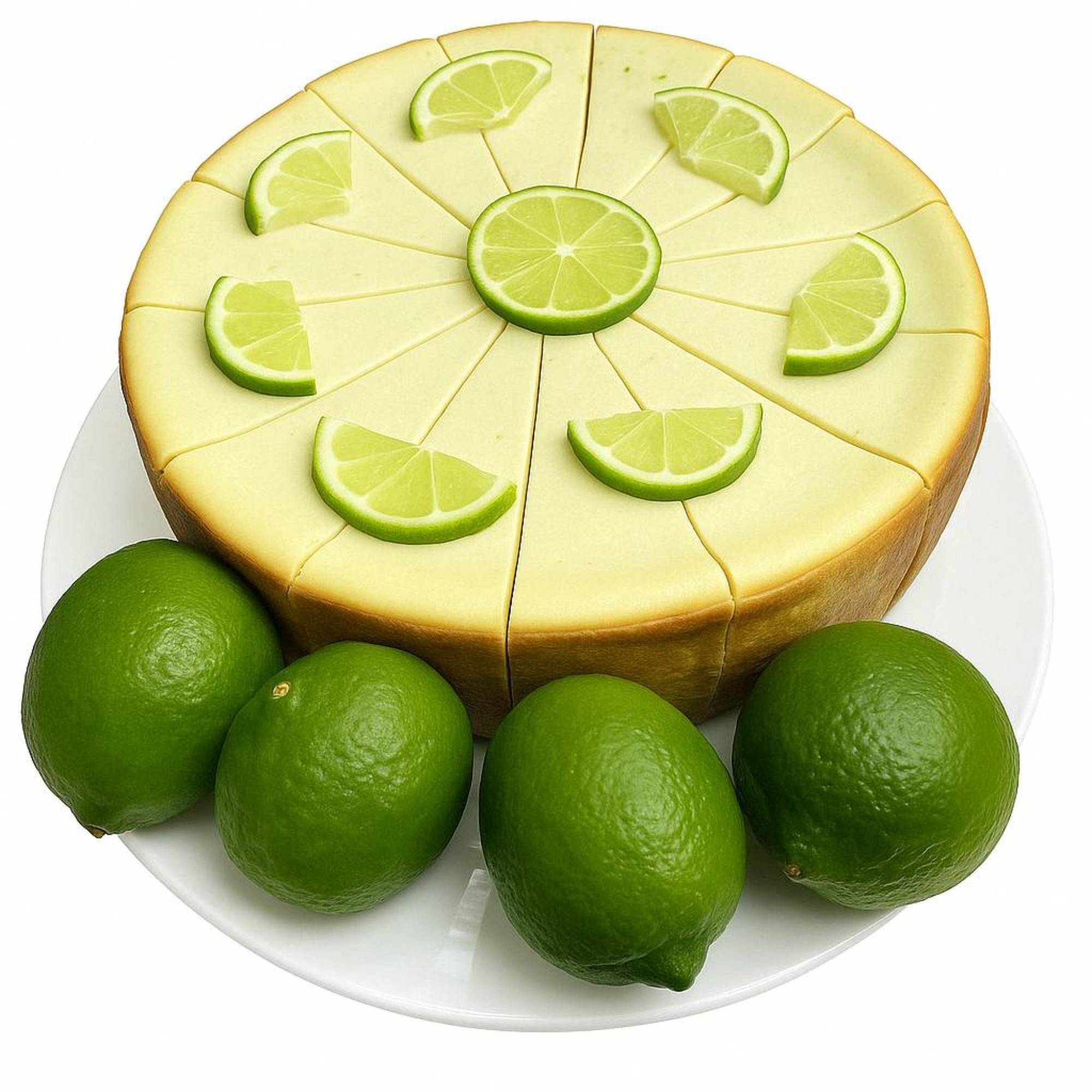 Andy Anand Sugar - Free Key Lime Cheesecake, 9 - Inch, 2 lb – No Sugar Added, Diabetic - Friendly, Real California Cream Cheese, Holiday Gift Box