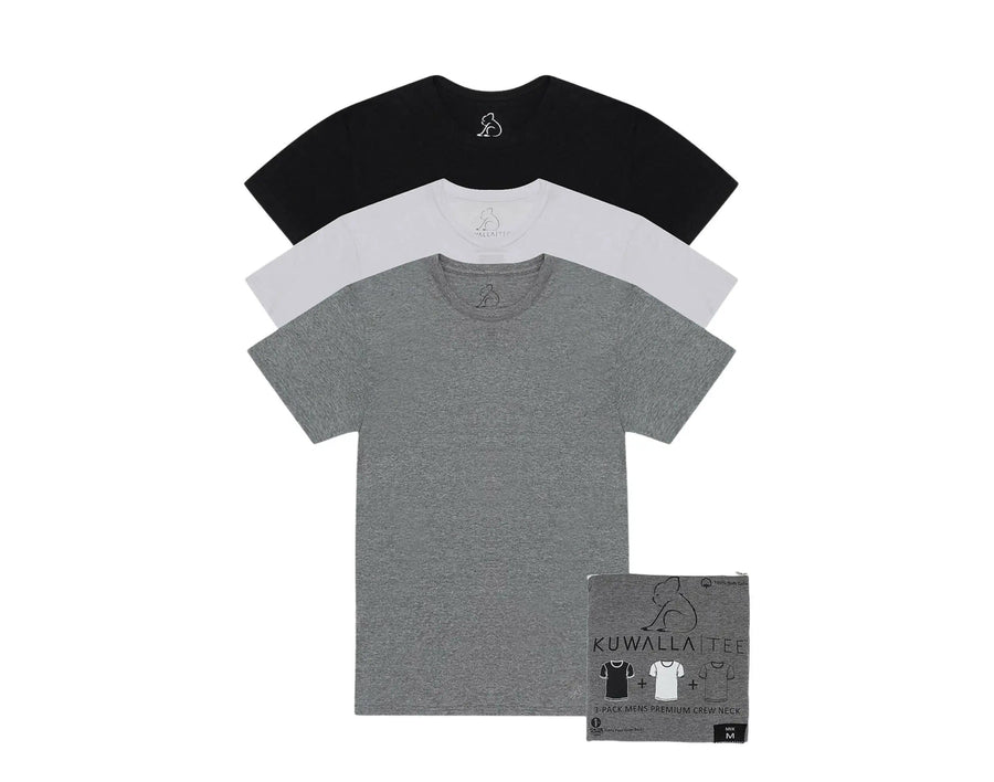 Kuwalla Tee Crew Neck Men's T-Shirt 3-Pack