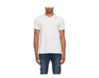 Kuwalla Tee Crew V-Neck Men T‑Shirt 3‑Pack Mix Black/White/Grey
